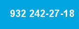 932 242-27-18 932 242-27-18